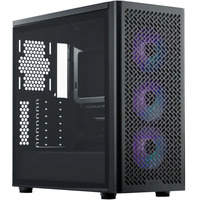 Cooler Master Elite 502, Tower-Gehäuse schwarz, Tempered Glass