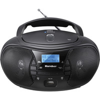 Karcher RR 5028D, Radio schwarz, CD/MP3-Player, UKW/DAB+, Bluetooth, USB, AUX