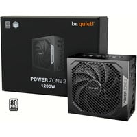 be quiet! POWER ZONE 2 1200W, PC-Netzteil schwarz, 1x 12 Pin High Power GPU, 3x PCIe, 1200 Watt