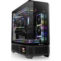 Thermaltake View 600 TG Black, Big-Tower-Gehäuse schwarz, Tempered Glass