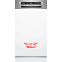 Bosch SPI2HKS02E Serie 2, Spülmaschine edelstahl (gebürstet), 45 cm