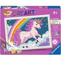 Ravensburger CreArt - Pinkes Einhorn, Malen