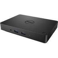 Dell WD15 USB-C Dock Generalüberholt, Dockingstation schwarz, HDMI, VGA, Mini DisplayPort
