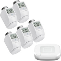 Homematic IP Starter Bundle Heizen für 5 Heizkörper, Set 