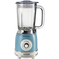 Ariete Standmixer Vintage blue, Glasbecher hellblau, 1.000 Watt, 1,5 Liter