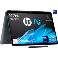 HP OmniBook Ultra Flip 14-fh0079ng, Notebook grau, Intel® Core™ Ultra 7 258V, Intel® Arc™ Graphics, 32 GB LPDDR5X, 2 TB (2 TB SSD), Windows 11 Home 64-Bit