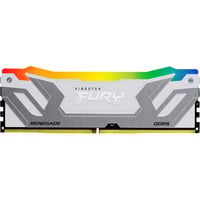 Kingston FURY DIMM 24 GB DDR5-8800, Arbeitsspeicher silber/weiß, KF588CU42RWA-24, Renegade RGB, INTEL XMP