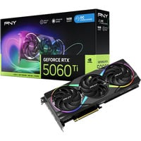 PNY GeForce RTX 5060 Ti ARGB OC 16GB, Grafikkarte DLSS 4, 3x DisplayPort, 1x HDMI 2.1