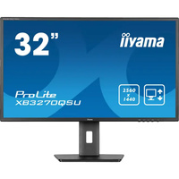 iiyama XB3270QSU-B1 Generalüberholt, LED-Monitor 80 cm (31.5 Zoll), schwarz (matt), WQHD, IPS, HDMI, DP, Ergonomischer Standfuß, 100Hz Panel
