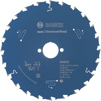 Bosch Kreissägeblatt Expert for Construct Wood, Ø 190mm, 24Z Bohrung 30mm, für Handkreissägen