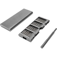 Digitus Feinmechaniker Schraubendreher Set, Bit-Satz grau, 57-teilig