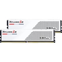G.Skill DIMM 32 GB DDR5-5600 (2x 16 GB) Dual-Kit, Arbeitsspeicher weiß, F5-5600J4645A16GX2-RS5W, Ripjaws S5, INTEL XMP