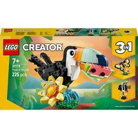 LEGO 31173 Creator 3-in-1 Wilde Tiere: Tropischer Tukan, Konstruktionsspielzeug 