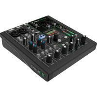 MACKIE ProFX6v3+ , Mischpult schwarz, professioneller 6-Kanal Mixer Enhanced FX