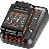 BLACK+DECKER 1A Ladegerät + 1.5Ah Li-Ion Akku schwarz