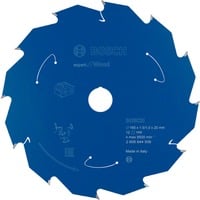 Bosch EXPERT Wood Kreissägeblatt, Ø 165mm, 12Z Bohrung 20mm, für Akku-Handkreissägen