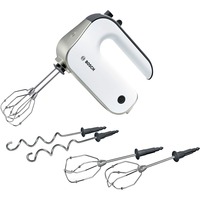 Bosch Home Handmixer Styline MFQ4835DE weiß/silber, 575 Watt, 2 Paare Rührbesen "FineCreamer"