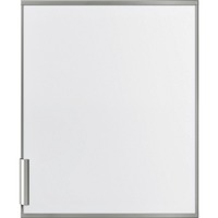 Bosch Home Türfront mit Alu-Dekorrahmen KFZ10AX0, Türverkleidung weiß/silber