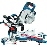 Bosch Professional Paneelsäge GCM 8 SJL Professional, Kapp- und Gehrungssäge blau/schwarz, 1.600 Watt