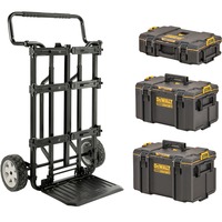 DEWALT TOUGHSYSTEM 2.0 4-in-1 Komplettset, Werkzeugkiste schwarz/gelb