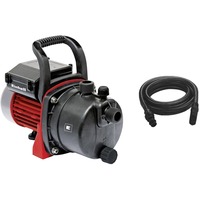 EINHELL Gartenpumpe GC-GP 6538 Set rot/schwarz, 650 Watt, inkl. 7m Saugschlauch