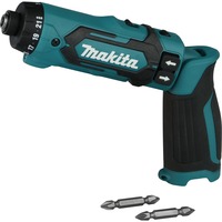 Makita Akku-Knickschrauber DF012DZ, 7,2Volt, Bohrschrauber blau/schwarz, ohne Akku und Ladegerät