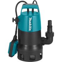 Makita Klar-/Schmutzwasser-Tauchpumpe PF0410, Tauch- / Druckpumpe blau/schwarz, 400 Watt