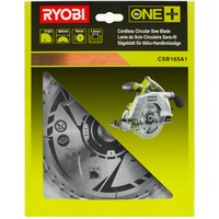 Ryobi HM-Kreissägeblatt CSB165A1, Ø 165mm, 40Z Bohrung 16mm, für Akku-Handkreissägen