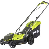 Ryobi ONE+ Akku-Rasenmäher RLM18X33B40, 18Volt grün/schwarz, Li-Ionen Akku 4,0Ah