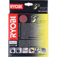 Ryobi Schleifblatt-Set RO125A, 10-teilig