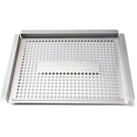 Traeger Grillkorb aus Edelstahl silber