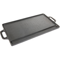 Traeger Gusseiserne Grillplatte schwarz, 50 x 22cm