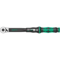 Wera Drehmomentschlüssel mit Umschaltknarre Click-Torque B 2 schwarz/grün, Abtrieb 3/8"