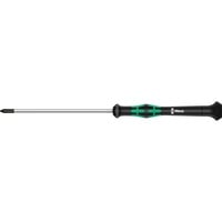 Wera Elektroniker-Kreuzschlitzschraubendreher 2050 schwarz/grün, PH 0