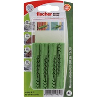 fischer Universaldübel UX GREEN 12x70 K grün, 4 Stück