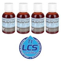Thermaltake Premium Concentrate - Orange (4 Bottle Pack), Kühlmittel orange