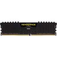 Corsair DIMM 16 GB DDR4-2400  , Arbeitsspeicher schwarz, CMK16GX4M1A2400C16, Vengeance LPX, INTEL XMP