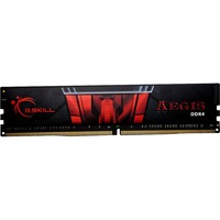 G.Skill DIMM 8 GB DDR4-3000  , Arbeitsspeicher schwarz, F4-3000C16S-8GISB, Aegis, INTEL XMP