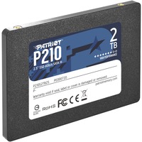 Patriot P210 2 TB, SSD schwarz, SATA 6 Gb/s, 2,5"