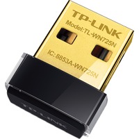 TP-Link TL-WN725N, WLAN-Adapter schwarz, Retail