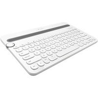 Logitech K480 Bluetooth Multi-Device KB, Tastatur weiß, DE-Layout