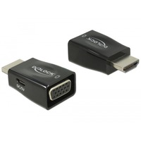 DeLOCK Adapter HDMI-A Stecker > VGA Buchse schwarz