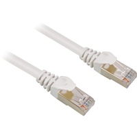 Sharkoon Patchkabel RJ45 Cat.6 SFTP weiß, 15 Meter