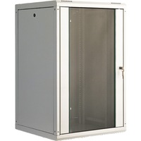 Digitus 483-mm-Wandschrank, 20 HE, IT-Schrank grau, 20 Höheneinheiten
