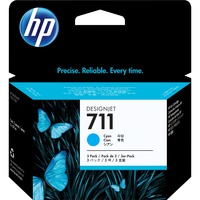 HP Tinte cyan Nr. 711 (CZ134A) Dreierpack