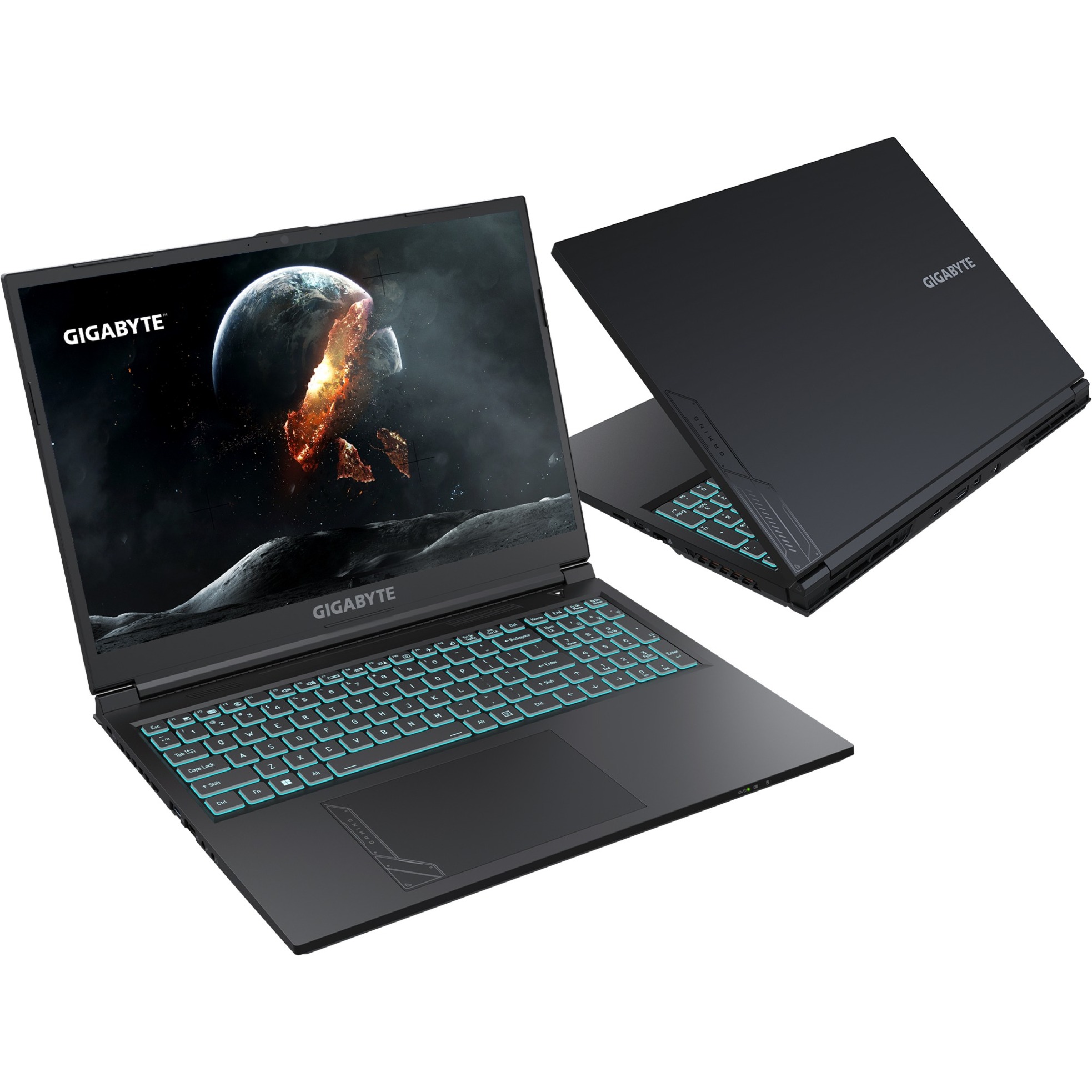 GIGABYTE G6 KF-73DE854KH, Gaming-Notebook grau, Intel® Core™ i7-13700H, NVIDIA GeForce RTX 4060, 16 GB DDR5, 1 TB (1 TB SSD), Windows 11 Home