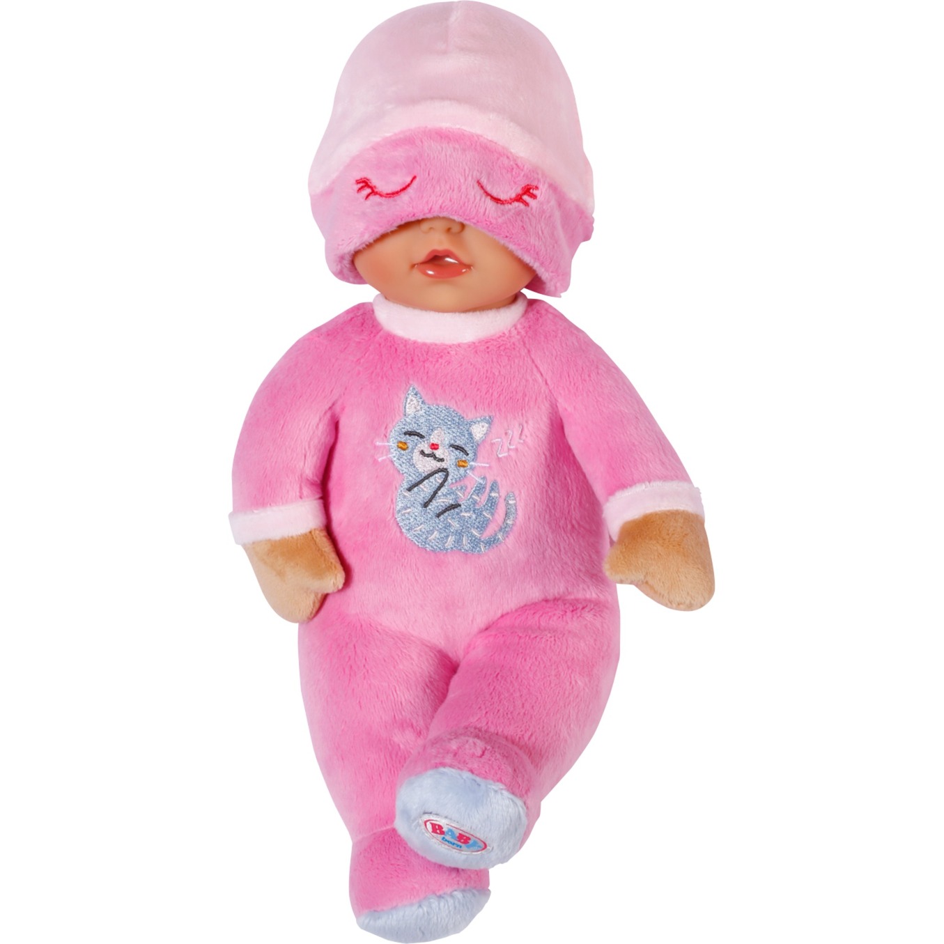 ZAPF Creation BABY born® Sleepy for babies Pink 30cm, Puppe pink, mit Rassel im Inneren