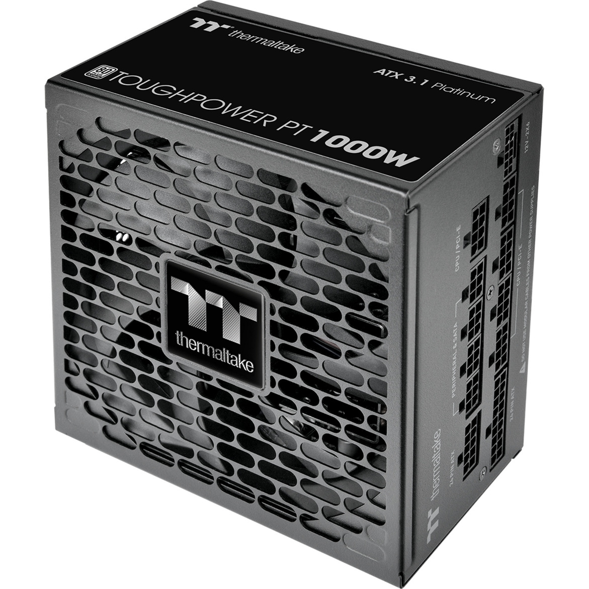 Thermaltake Toughpower PT 1000W, PC-Netzteil 1x 12 Pin High Power GPU, 4x PCIe, Kabelmanagement, 1000 Watt