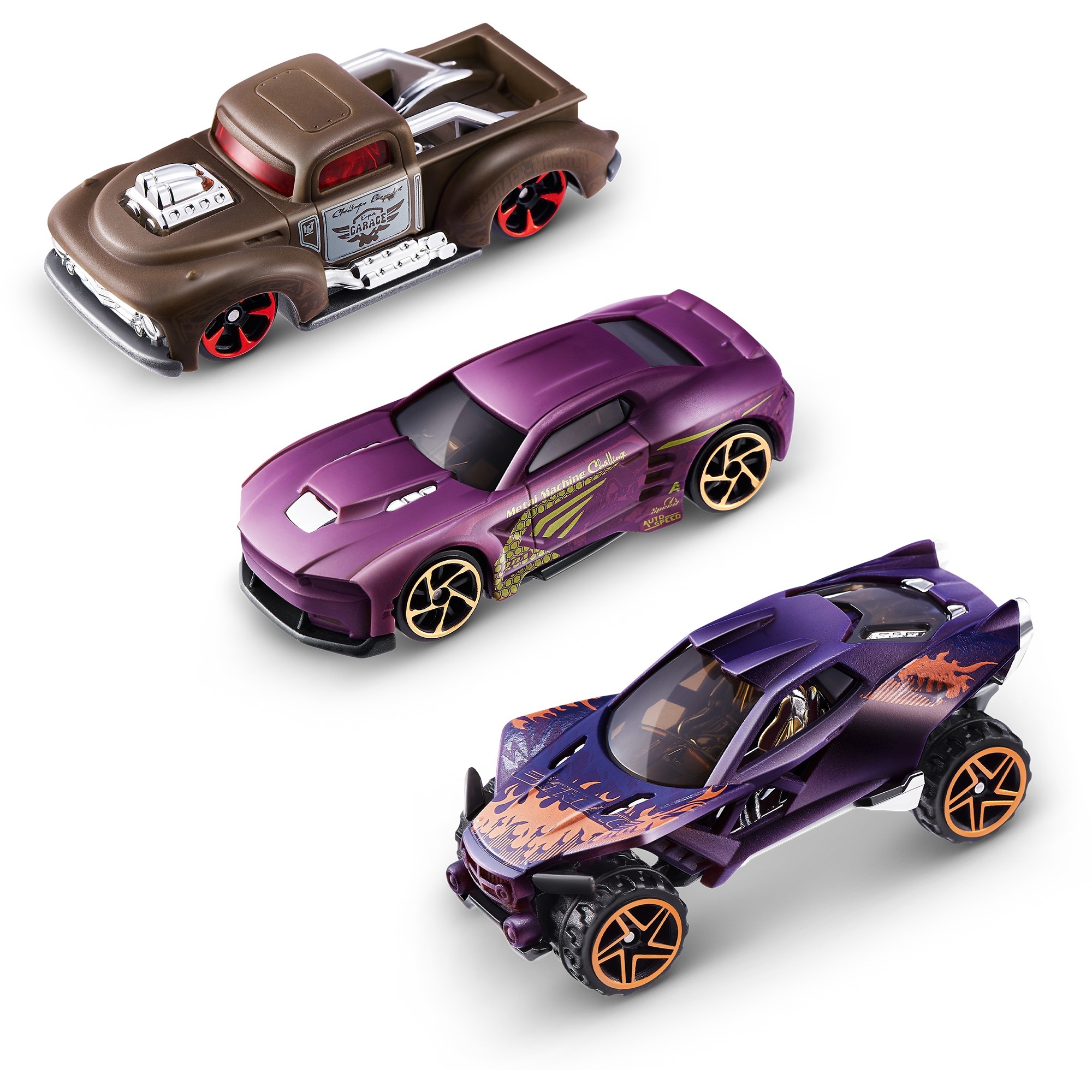 ZURU Metal Machines - Color Shifters 3er-Pack, Spielfahrzeug