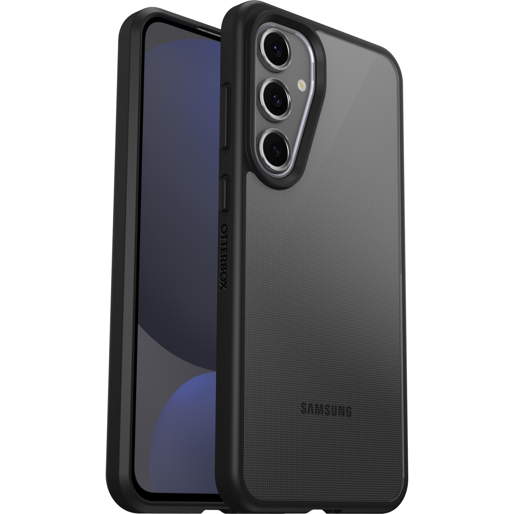 Otterbox React, Handyhülle transparent/schwarz, Samsung Galaxy S24 FE